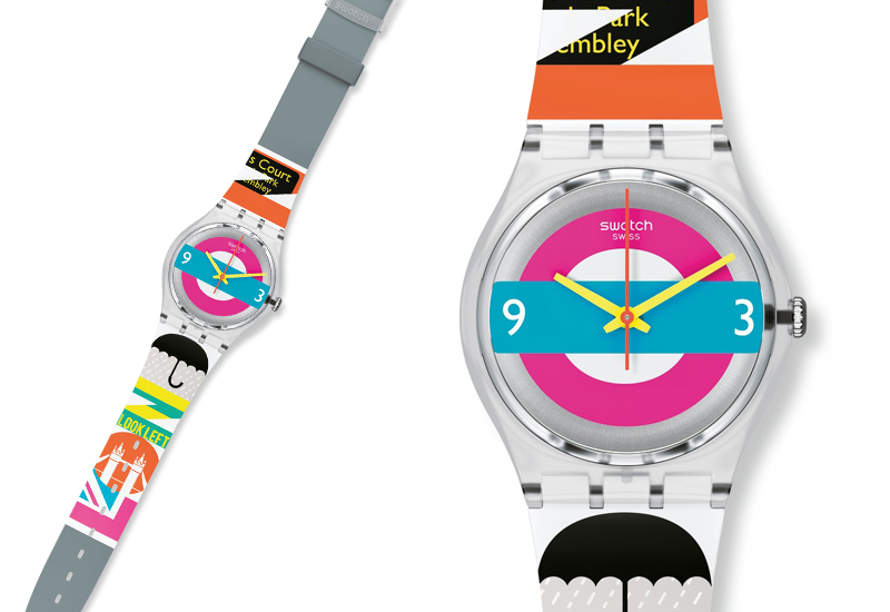 Swatch london watch web